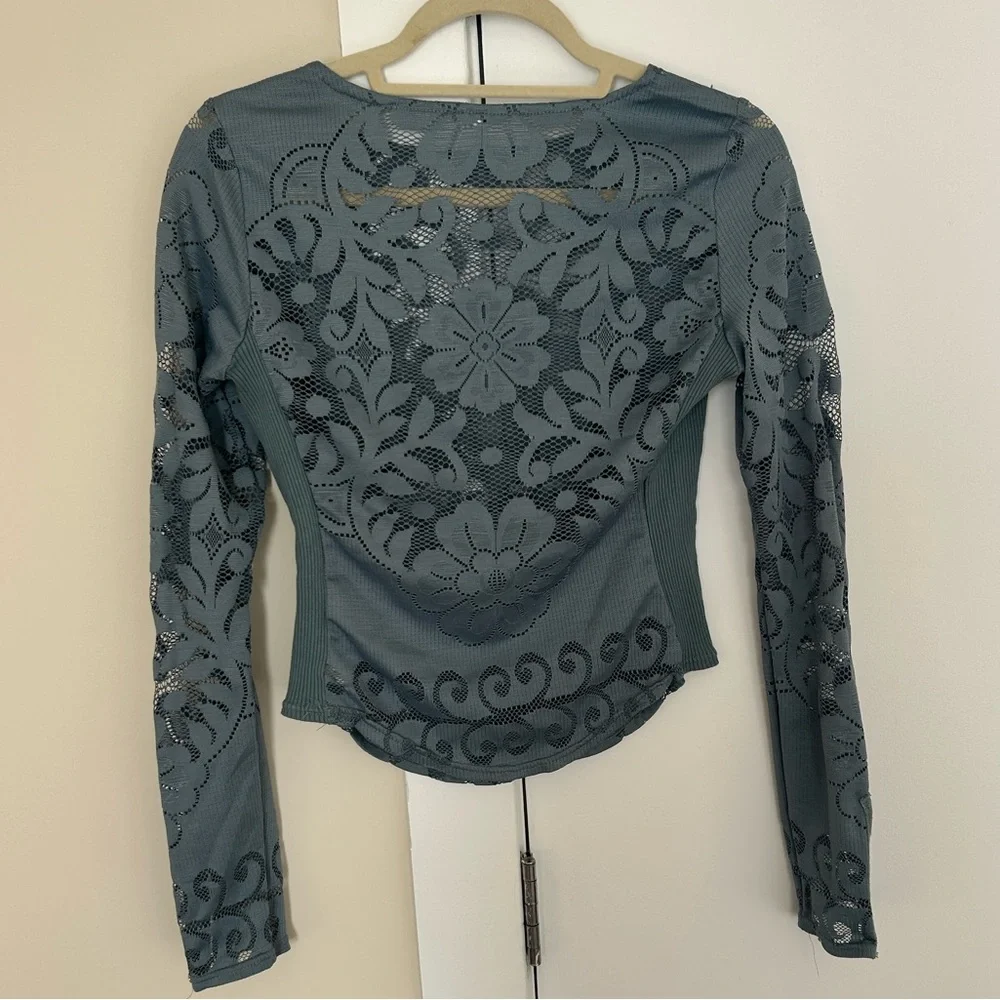 Free People Wild Roses Top - Picture 7 of 9